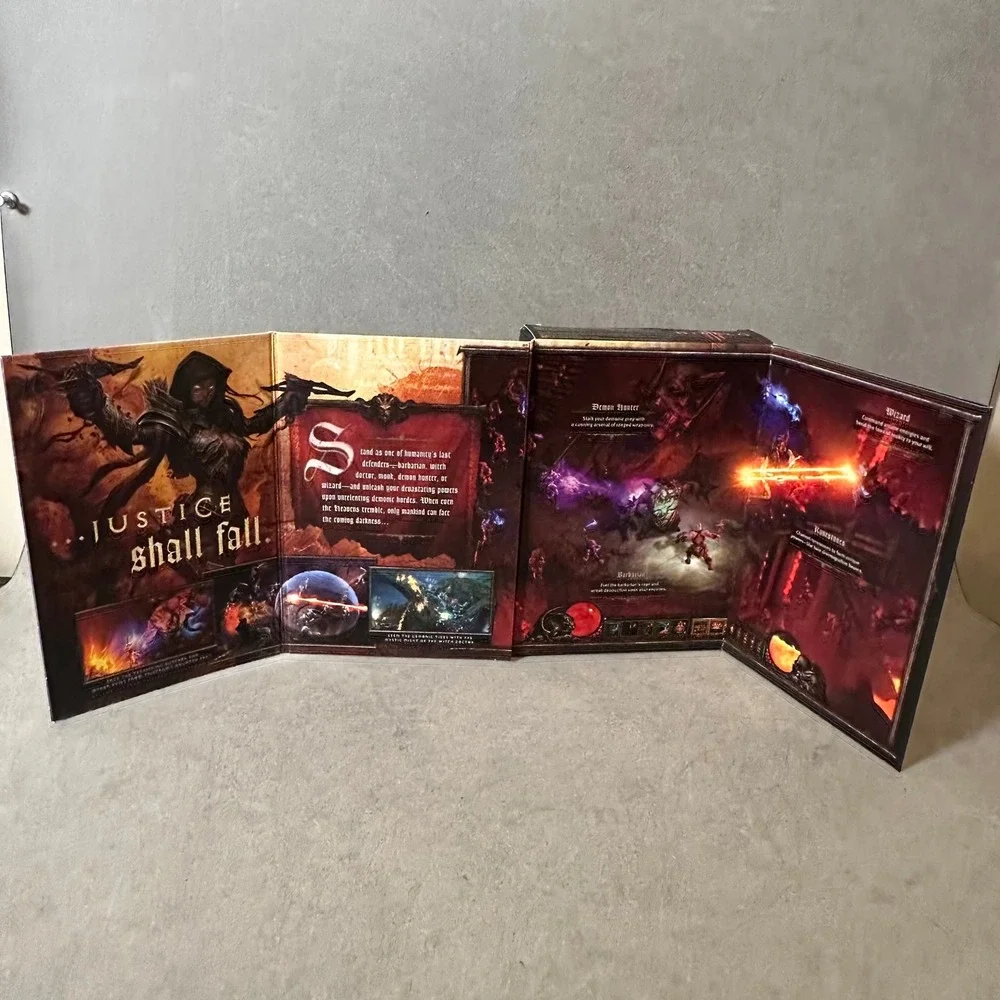Diablo III 3 PC Mac Blizzard Entertainment‎ 2012 Big Box Retail Edition Sealed